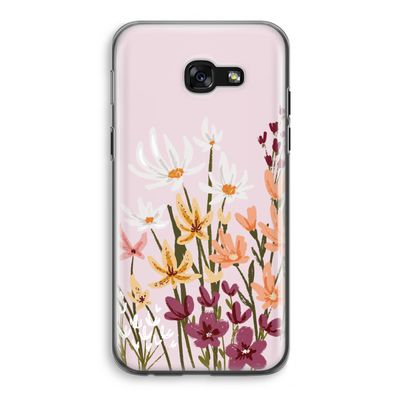 Painted wildflowers: Samsung Galaxy A5 (2017) Transparant Hoesje