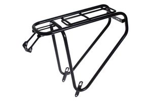 Steco Power safety bagagedrager glans zwart