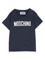 Moschino Kids t-shirt à logo imprimé - Bleu - thumbnail