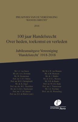 100 jaar Handelsrecht (Hardback)