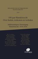 100 jaar Handelsrecht (Hardback)