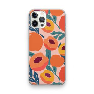 Perzik: iPhone 12 Pro Transparant Hoesje