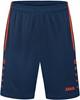 JAKO 4499K Short Allround Kids - Navy/Flame - 128