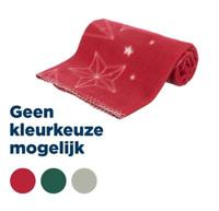 TRIXIE XMAS LUCIANO FLEECE DEKEN ASSORTI