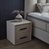 Modebedd Nachtkastje Beige Default SKYBEDD - Dekbed-Discounter.nl