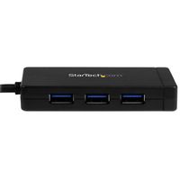 StarTech.com 3-Poorts USB 3.0 Hub met USB-C en Gigabit Ethernet Inclusief voedingsadapter - thumbnail