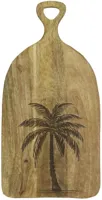 Mangohout FSC mix snijplank 19.5x39x1.5 bruin