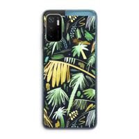 Tropical Palms Dark: Xiaomi Poco M3 Pro 5G Transparant Hoesje
