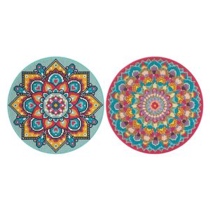 Creative Craft Group Diamond Painting Mandala Canvas, 30cm