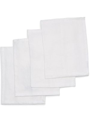 L'Objet serviettes de table en lin - Blanc