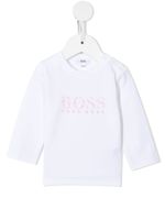 BOSS Kidswear t-shirt imprimé à logo - Blanc