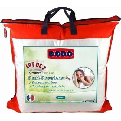 DODO Veel van 2 kussens Anti-mijt Belle Nuit 60x60 cm wit