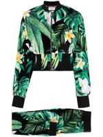 Philipp Plein survêtement à imprimé Hawaii - Vert - thumbnail