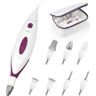 MEDISANA - Manicure- en pedicuremachine - 85153 - 7 accessoires - Opbergetui - Netwerkadapter