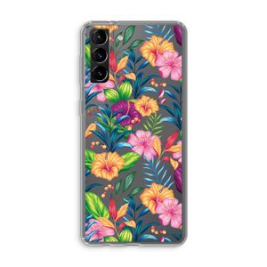 Tropisch 2: Samsung Galaxy S21 Plus Transparant Hoesje