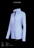 Giovanni Capraro 29315-10 Dames Blouse - Licht Blauw [Wit accent] - thumbnail