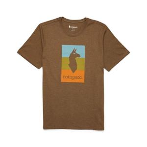 Cotopaxi Llama Block T T-shirt Heren Live Oak M