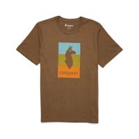 Cotopaxi Llama Block T T-shirt Heren Live Oak M Cotopaxi Llama Block T T-shirt Heren Live Oak M