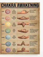 7 Chakra Wandposter - Home & Living - Spiritueelboek.nl