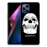 Silicone Back Case OPPO Find X3 | X3 Pro Skull Eyes - thumbnail