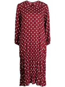 Comme Des Garçons Girl robe courte à col claudine - Rouge