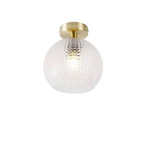 QAZQA Smart Art Deco plafondlamp messing incl. Wifi A60 - Sphere