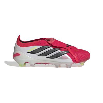 adidas Predator Elite FT Gras Voetbalschoenen (FG) Rood Wit Zwart