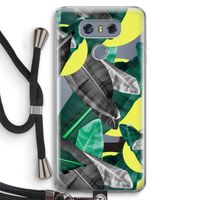 Fantasie jungle: LG G6 Transparant Hoesje met koord