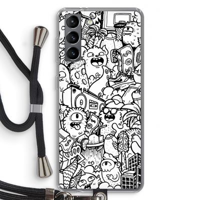 Vexx City #2: Samsung Galaxy S21 Transparant Hoesje met koord