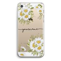 Daisies: iPhone 5 / 5S / SE Transparant Hoesje