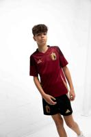België Shirt Thuis Junior 2024-2026 - Maat 128 - Kleur: Rood | Soccerfanshop