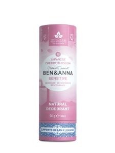 Ben & Anna Deodorant in Papiertube Sensitive Cherry Blossom 60 gram