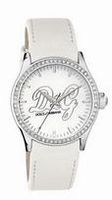 Horlogeband Dolce & Gabbana DW0269 Leder Wit 20mm