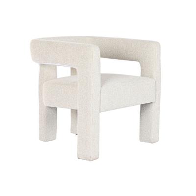 Armstoel Home ESPRIT Wit Polyester Hout 67 X 61,5 X 67,5 CM