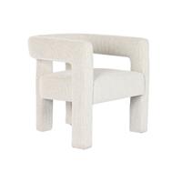 Armstoel Home ESPRIT Wit Polyester Hout 67 X 61,5 X 67,5 CM