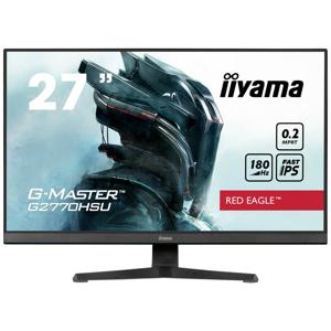 Iiyama G-MASTER Red Eagle G2770HSU-B6 Gaming monitor Energielabel D (A - G) 68.6 cm (27 inch) 1920 x 1080 Pixel 16:9 0.2 ms HDMI, DisplayPort, Hoofdtelefoon