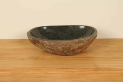 Wasbak riviersteen RM030368, 49x34x15 cm