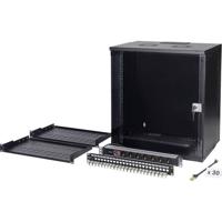 Digitus DN-49207-SET 19inch-patchkast 12 HE Zwart