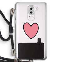 Hartje: Honor 6X Transparant Hoesje met koord