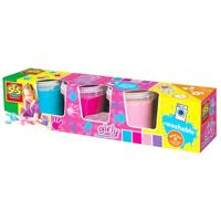 SES vingerverf trendy, 4 kleuren