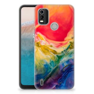 Smartphone hoesje Nokia C21 Plus Watercolor Dark