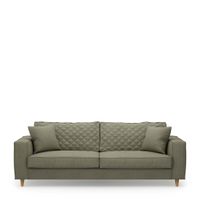 Rivièra Maison 3,5-zits Bank 'Kendall' Oxford Weave, kleur Forest Green - thumbnail