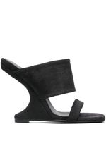 Rick Owens Lilies mules Luxor Cantilever 125 mm - Noir - thumbnail