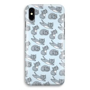 Poezen: iPhone X Volledig Geprint Hoesje
