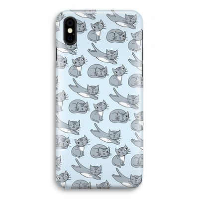 Poezen: iPhone X Volledig Geprint Hoesje