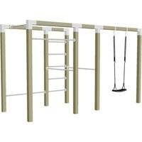 Outdoor Fitnesstoestel Geïmpregneerd Hout - Model 3 Outdoor Fitnesstoestel Geïmpregneerd Hout - Model 3