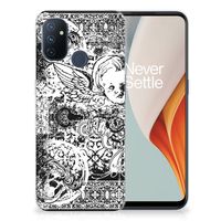 Silicone Back Case OnePlus Nord N100 Skulls Angel - thumbnail