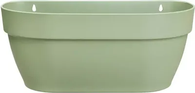 Elho Vibia Campana wall basket wandbak 35 cm pistachegroen