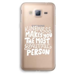 The prettiest: Samsung Galaxy J3 (2016) Transparant Hoesje