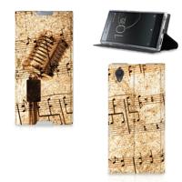 Sony Xperia L1 Stand Case Bladmuziek